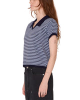 Olga Polo Sweater - Evening Blue Multi