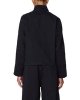 Astrid Stripe Jacket - Digital Black Faded Wash