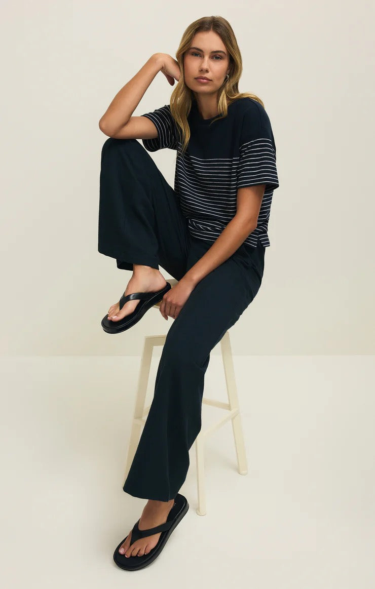 Harbour Striped Shirt - Eclipse