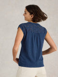 Dina Tank - Indigo Blue