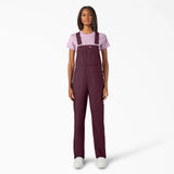Relaxed Fit Duck Bib Overalls - Fig