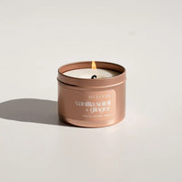 Vanilla Soleil  + Ginger Beeswax Blend Candle Tin