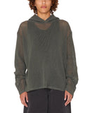 Billie Mesh Hoodie - Ink