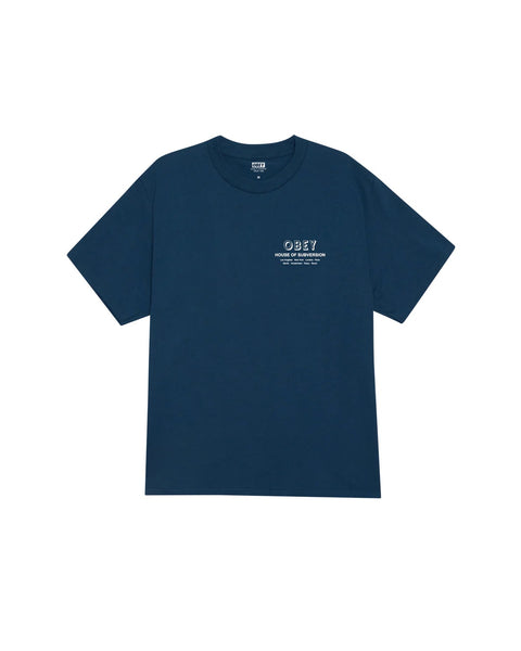House Of Subversion Classic T - Harbour Blue