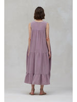 Cotton Double Gauze Sleeveless Dress
