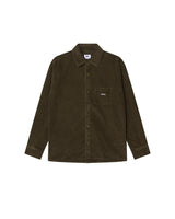 Buckley Cord Woven - Black Olive Faded Wash