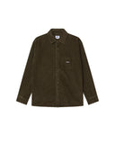 Buckley Cord Woven - Black Olive Faded Wash