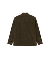 Buckley Cord Woven - Black Olive Faded Wash