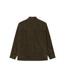 Buckley Cord Woven - Black Olive Faded Wash