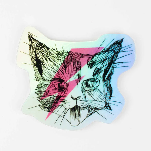 Ziggy Star Cat Sticker