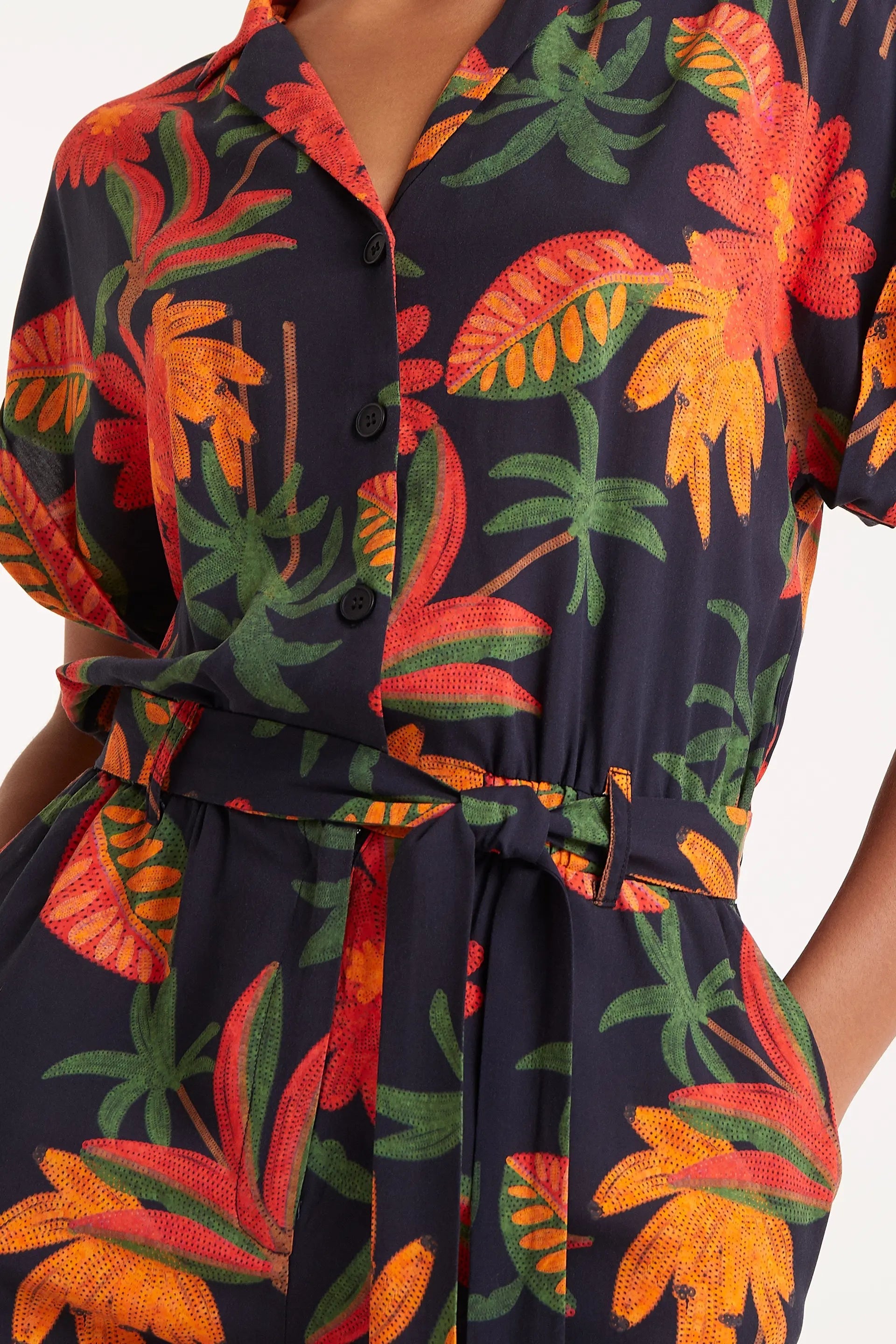 Famara Floral Romper