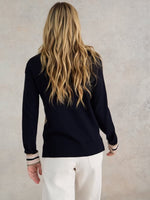 City Star Jumper - Navy Print
