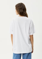 Cygnet Recycled Oversized Tee - White