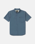 Dayshift Workwear Stripe Short Sleeve - Vintage Navy