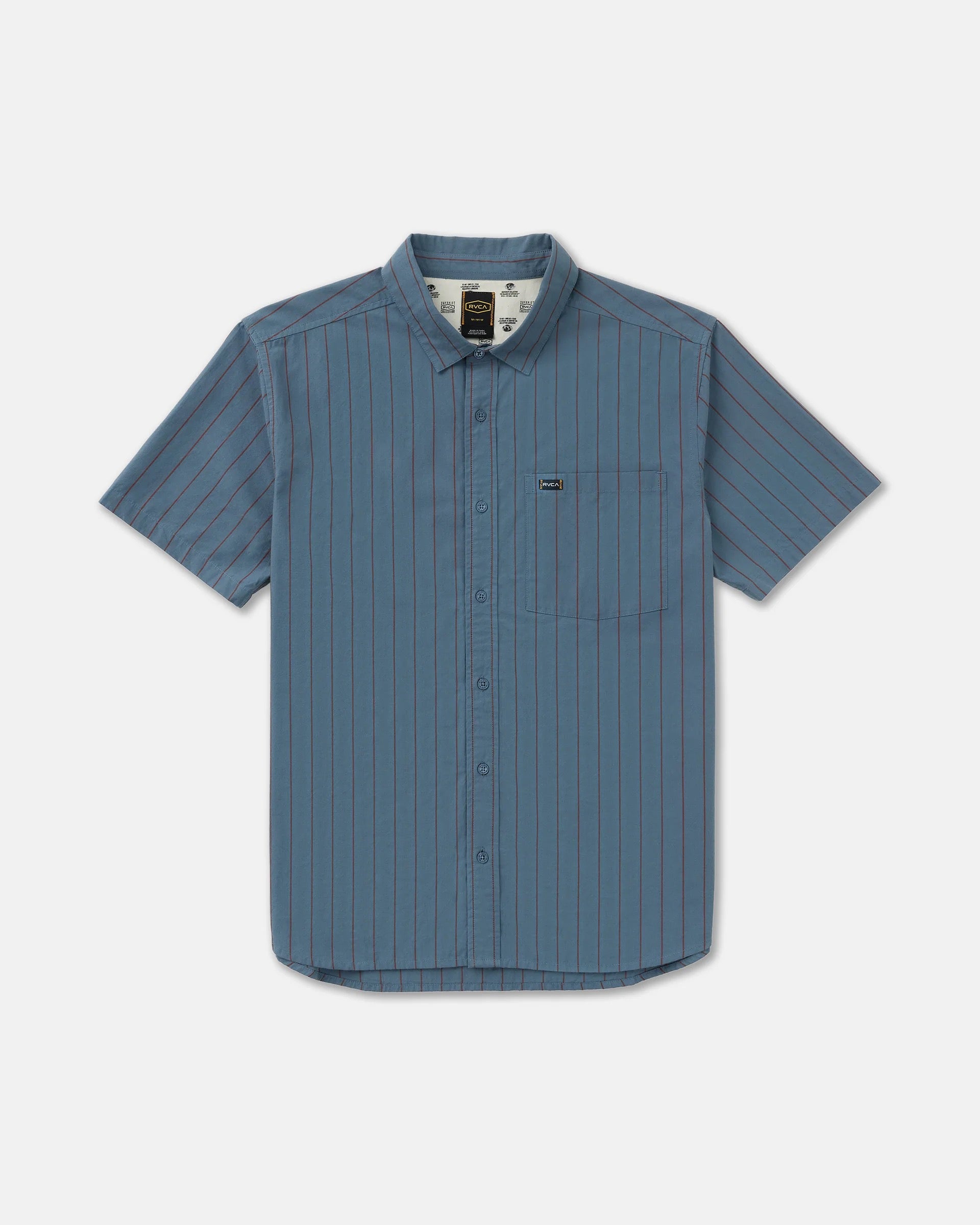 Dayshift Workwear Stripe Short Sleeve - Vintage Navy