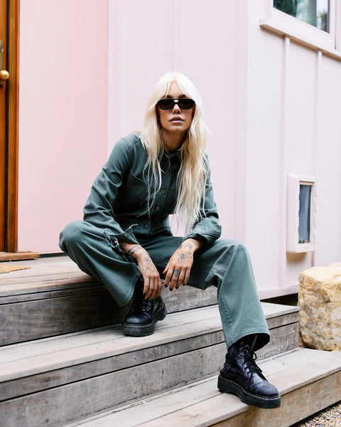 Dayshift Boilersuit - Fir Green