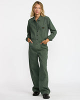 Dayshift Boilersuit - Fir Green