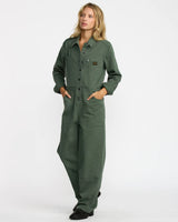 Dayshift Boilersuit - Fir Green