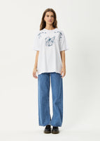 Cygnet Recycled Oversized Tee - White