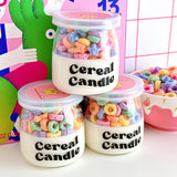 Fruit Loops Cereal Candle