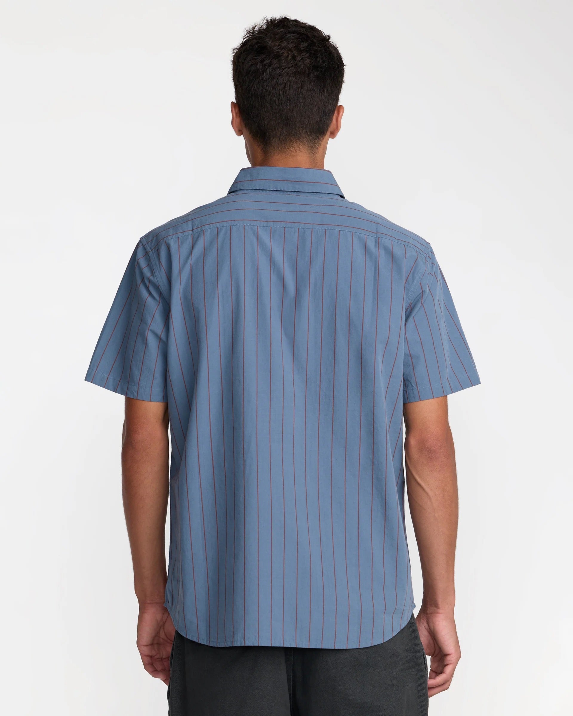 Dayshift Workwear Stripe Short Sleeve - Vintage Navy