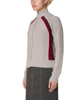 Lizzie Zip Mock Sweater - Oatmeal