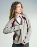 Lizzie Zip Mock Sweater - Oatmeal
