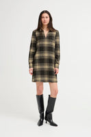 Esiva Dress - Check Pattern
