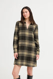 Esiva Dress - Check Pattern