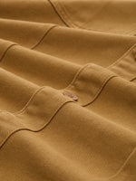 Twill Overshirt - Deep Cognac