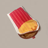 Fries Canvas Zip Pouch