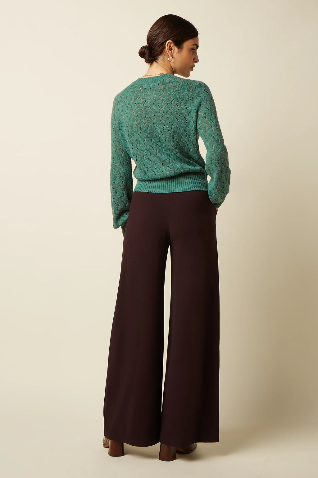 Cardi Raglan Farfalle - Fir Green