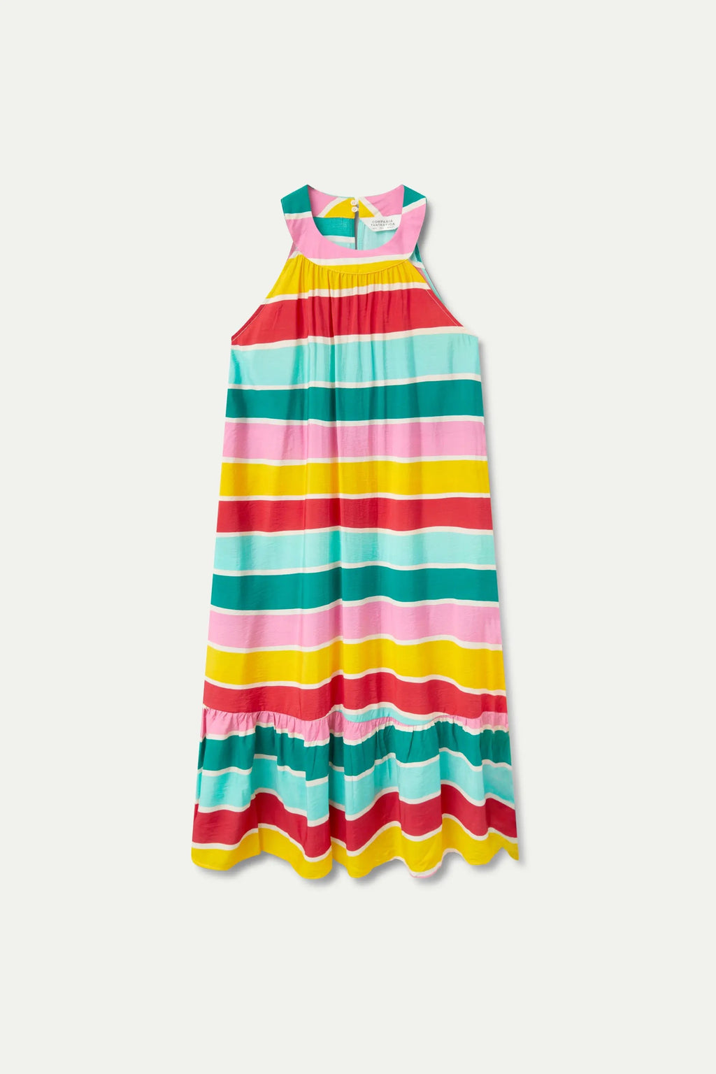 Colourwave Striped Long Dress