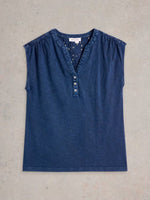 Dina Tank - Indigo Blue