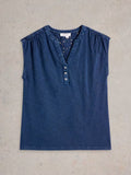 Dina Tank - Indigo Blue