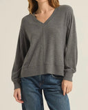 Wilder Cloud V Neck Long Sleeve Top