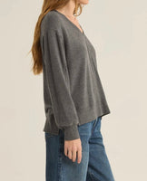 Wilder Cloud V Neck Long Sleeve Top