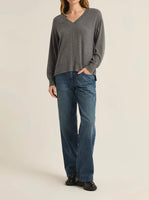 Wilder Cloud V Neck Long Sleeve Top
