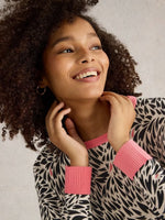 City Leo Heart Jumper - Natural Multi
