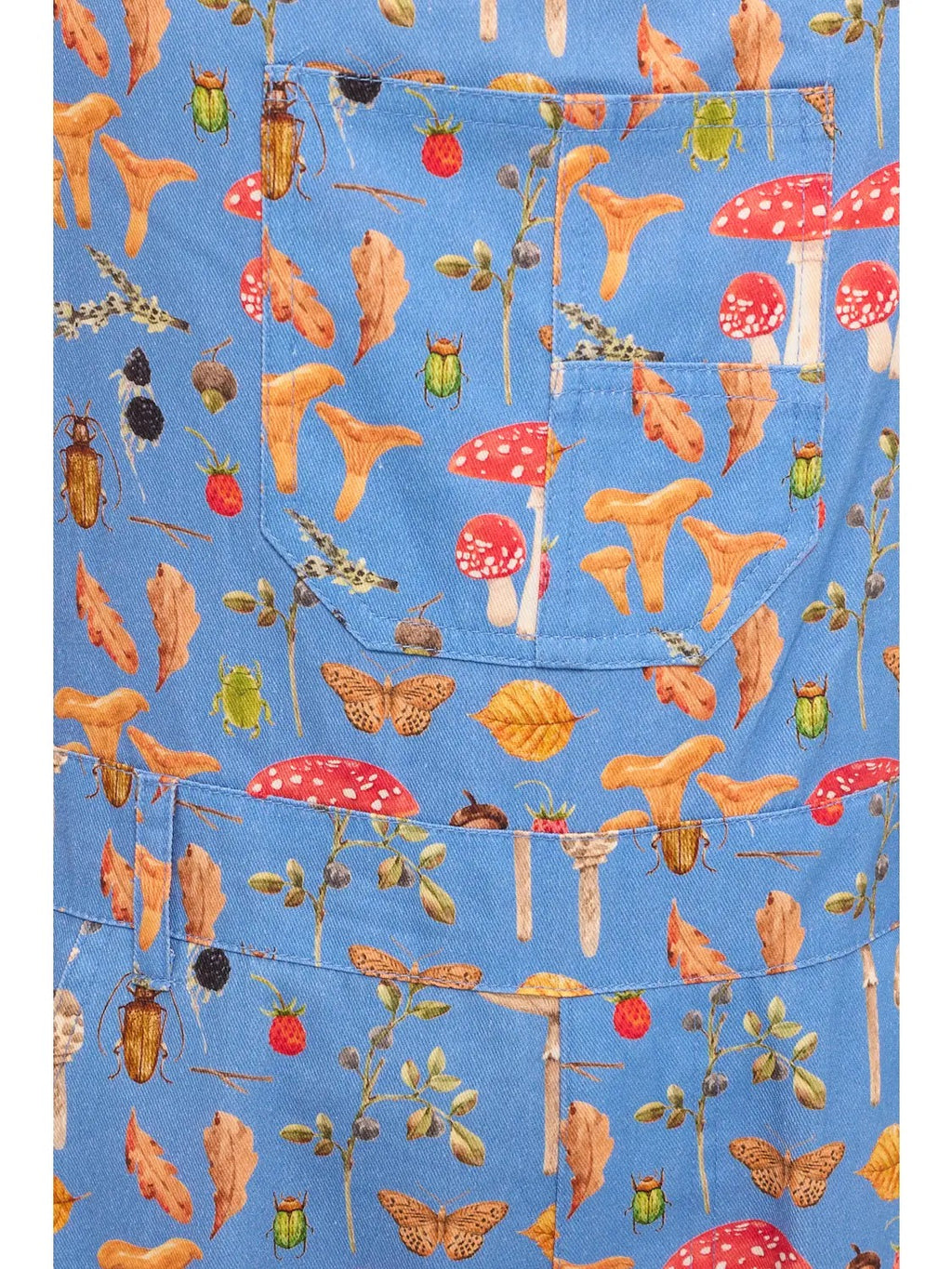 Enchanted Forest Mushroom Overalls