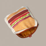 Hamburger Canvas Zip Pouch