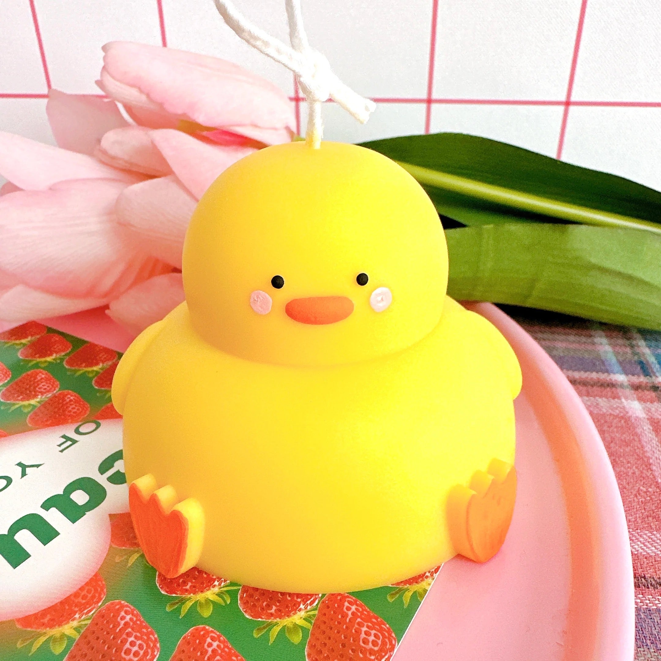Chubby Duck Candle
