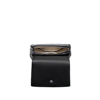 Aria Shoulder Bag - Black Pebbled