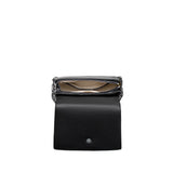 Aria Shoulder Bag - Black Pebbled
