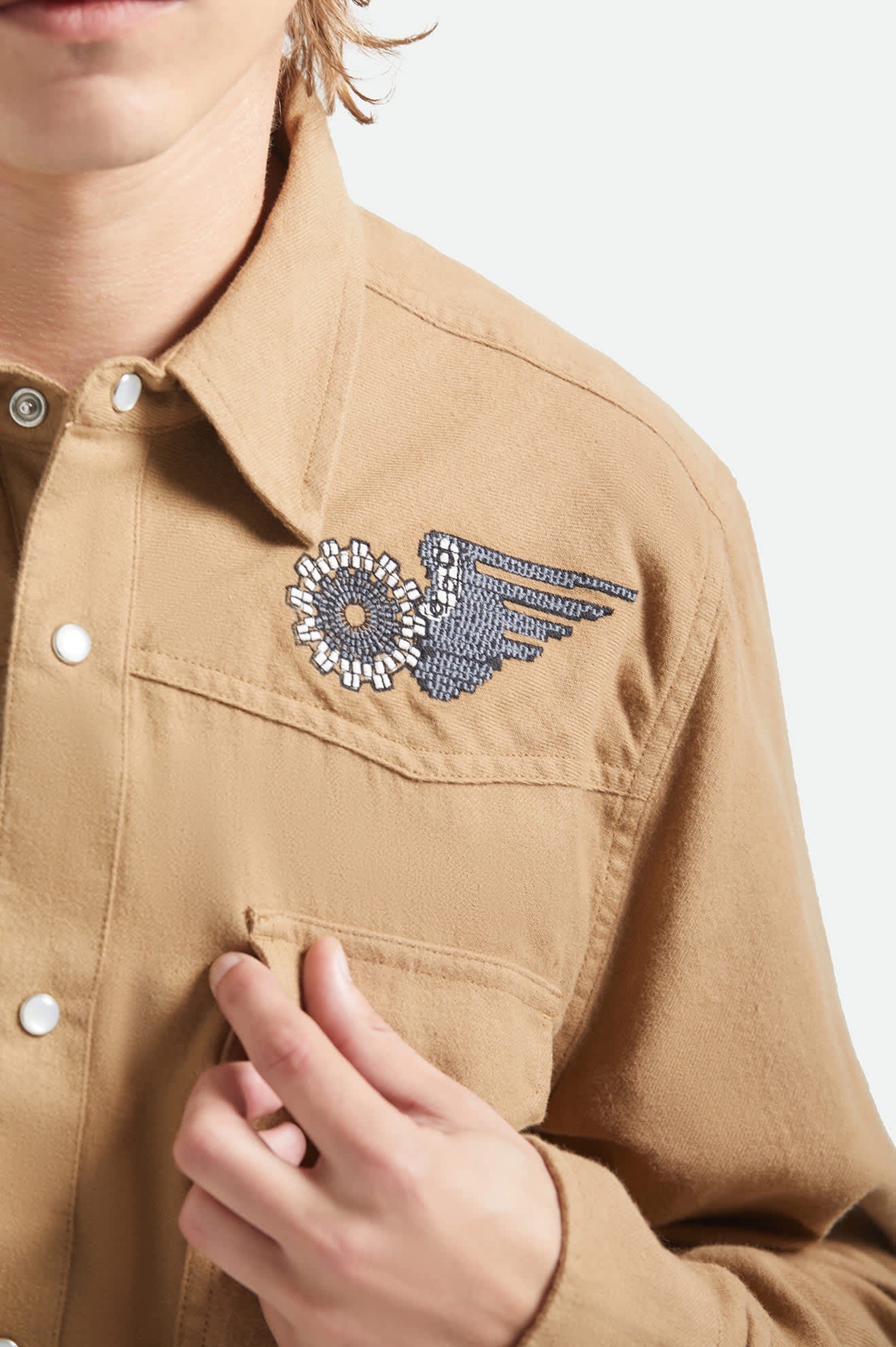 Waylon LW Overshirt - Khaki