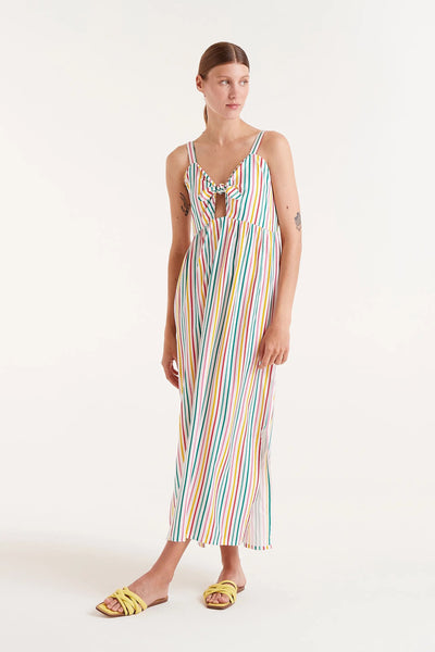 Soju Striped Long Dress
