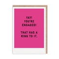 It's Got A Ring To It Greeting Card