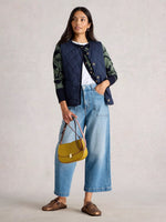 Lulu Print Cardigan - Green Print