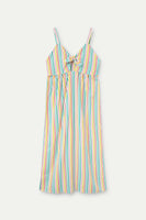 Soju Striped Long Dress
