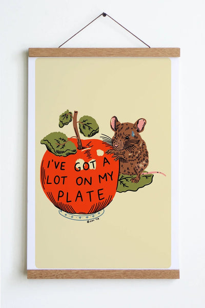 Lot On My Plate Print